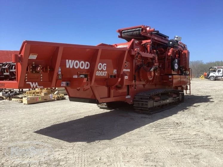 New Morbark Horizontal Grinder in yard